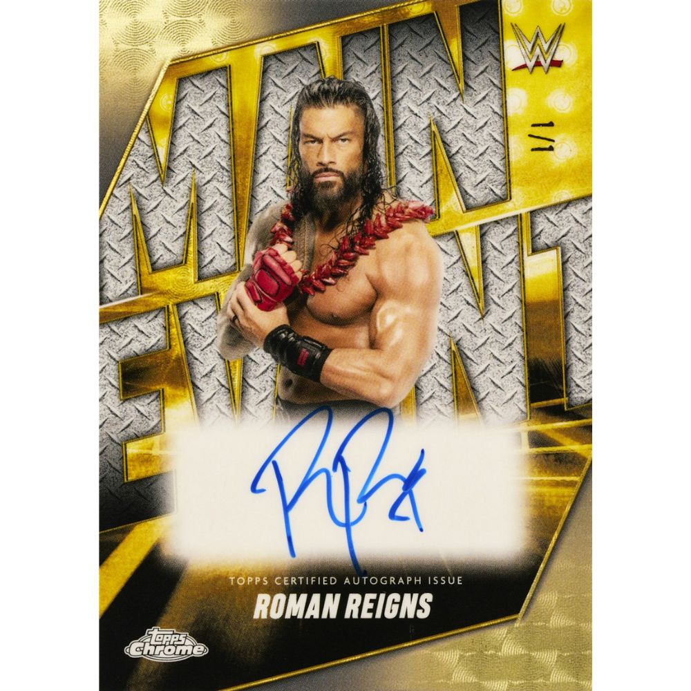 2025 Topps Chrome WWE Hobby Box