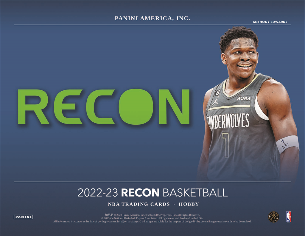 2022-23 Panini Recon Basketball Hobby 12 Box Case